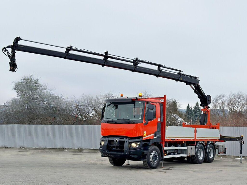 Renault C 430 *HIAB X - HIPRO 188 ES - 5 + FUNK* 6x4 - Vrachtwagen met open laadbak, Kraanwagen: afbeelding 2 Renault C 430 *HIAB X - HIPRO 188 ES - 5 + FUNK* 6x4 - Vrachtwagen met open laadbak, Kraanwagen: afbeelding 2