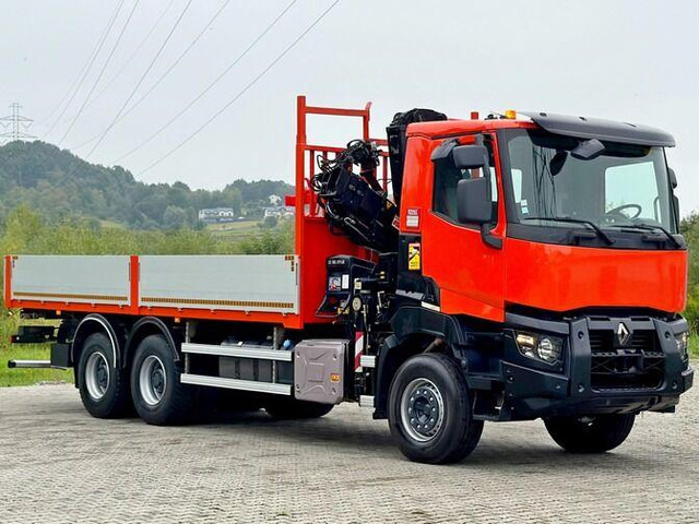 Renault K 380 * HIAB 166 BS-3 HIDUO + FUNK* 6x4 - Kipper vrachtwagen, Kraanwagen: afbeelding 4 Renault K 380 * HIAB 166 BS-3 HIDUO + FUNK* 6x4 - Kipper vrachtwagen, Kraanwagen: afbeelding 4