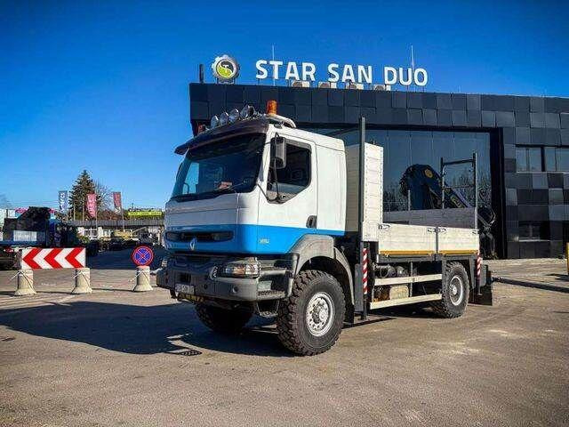 Renault KERAX 270 4x4 PALFINGER PK 16502 CRANE WINCH - Vrachtwagen met open laadbak, Kraanwagen: afbeelding 3 Renault KERAX 270 4x4 PALFINGER PK 16502 CRANE WINCH - Vrachtwagen met open laadbak, Kraanwagen: afbeelding 3