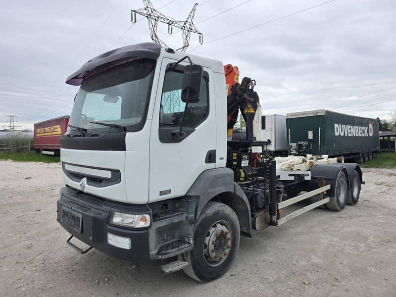 Renault Kerax 370 DCi - Palfinger PKK 8500 Crane - Multilift - Haakarmsysteem vrachtwagen, Kraanwagen: afbeelding 2 Renault Kerax 370 DCi - Palfinger PKK 8500 Crane - Multilift - Haakarmsysteem vrachtwagen, Kraanwagen: afbeelding 2
