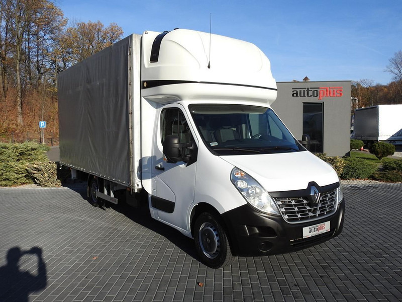 Renault MASTER PLANDEKA 10 PALET TEMPOMAT KLIMATYZACJA PNEUMATYKA 170KM - Huifzeil bedrijfswagen: afbeelding 4 Renault MASTER PLANDEKA 10 PALET TEMPOMAT KLIMATYZACJA PNEUMATYKA 170KM - Huifzeil bedrijfswagen: afbeelding 4