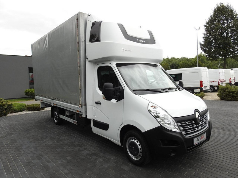 Renault MASTER PLANDEKA 10 PALET WEBASTO TEMPOMAT KLIMATYZACJA 170KM [ - Huifzeil bedrijfswagen: afbeelding 4 Renault MASTER PLANDEKA 10 PALET WEBASTO TEMPOMAT KLIMATYZACJA 170KM [ - Huifzeil bedrijfswagen: afbeelding 4