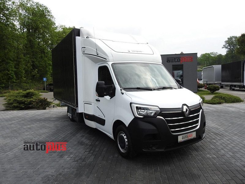 Renault MASTER PLANDEKA 10 PALET WEBASTO TEMPOMAT KLIMATYZACJA LEDY PNEU - Huifzeil bedrijfswagen: afbeelding 1 Renault MASTER PLANDEKA 10 PALET WEBASTO TEMPOMAT KLIMATYZACJA LEDY PNEU - Huifzeil bedrijfswagen: afbeelding 1