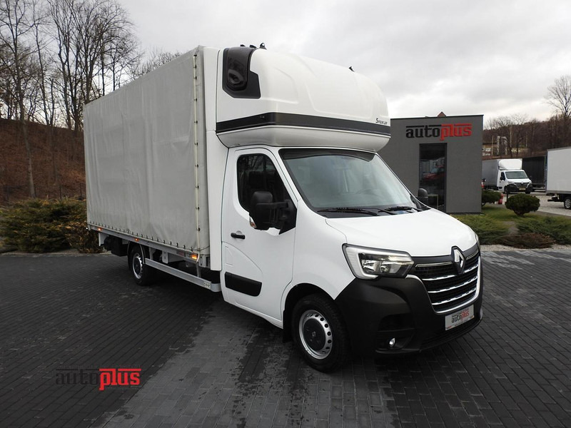 Renault MASTER PLANDEKA 10 PALET WEBASTO TEMPOMAT KLIMATYZACJA LEDY PNEU - Huifzeil bedrijfswagen: afbeelding 1 Renault MASTER PLANDEKA 10 PALET WEBASTO TEMPOMAT KLIMATYZACJA LEDY PNEU - Huifzeil bedrijfswagen: afbeelding 1