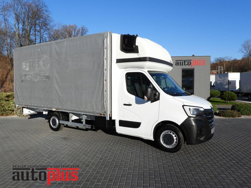 Renault MASTER PLANDEKA 10 PALET WEBASTO TEMPOMAT LEDY PNEUMATYKA KLIMAT - Huifzeil bedrijfswagen: afbeelding 1 Renault MASTER PLANDEKA 10 PALET WEBASTO TEMPOMAT LEDY PNEUMATYKA KLIMAT - Huifzeil bedrijfswagen: afbeelding 1