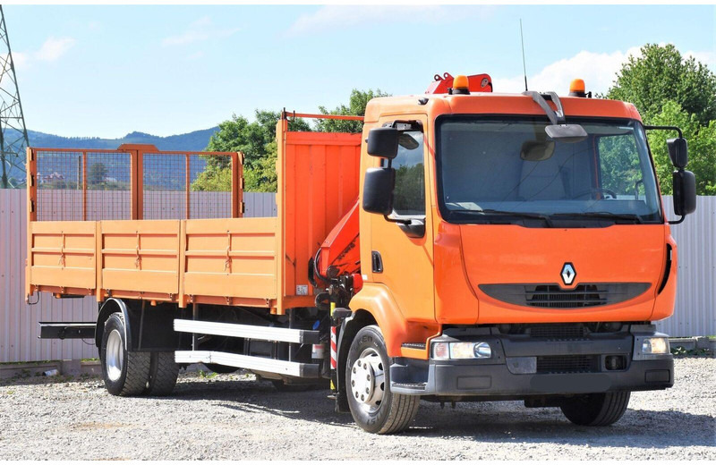 Renault MIDLUM 220 DXI - Vrachtwagen met open laadbak, Kraanwagen: afbeelding 3 Renault MIDLUM 220 DXI - Vrachtwagen met open laadbak, Kraanwagen: afbeelding 3