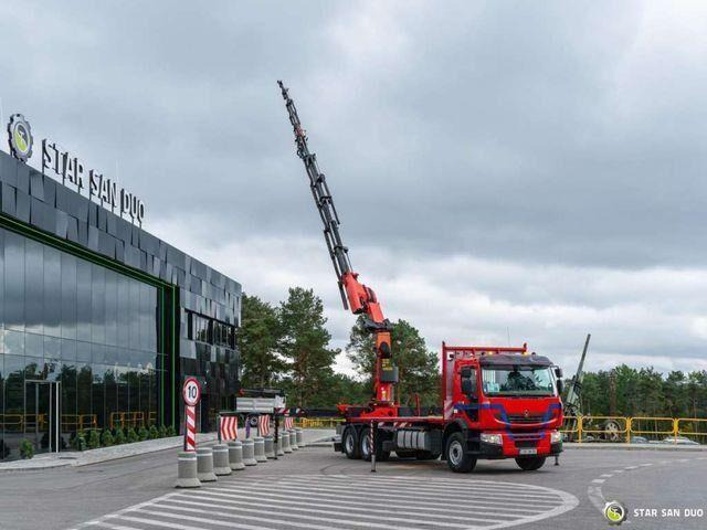 Renault PREMIUM 410 6x4 Palfinger PK 50002EH Crane Winc - Vrachtwagen met open laadbak, Kraanwagen: afbeelding 2 Renault PREMIUM 410 6x4 Palfinger PK 50002EH Crane Winc - Vrachtwagen met open laadbak, Kraanwagen: afbeelding 2