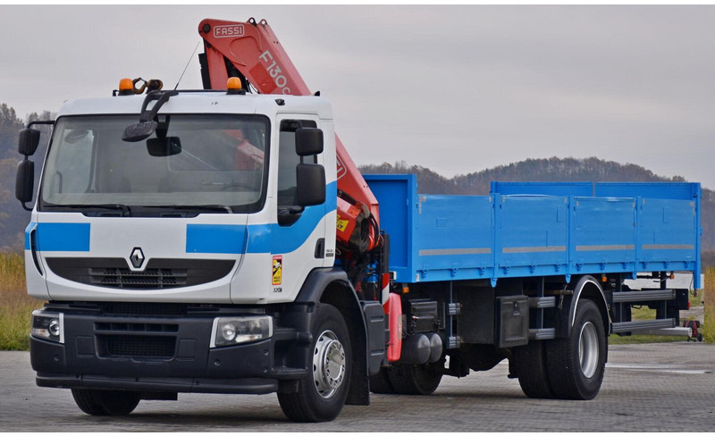 Renault Premium 320 DXI - Vrachtwagen met open laadbak, Kraanwagen: afbeelding 4 Renault Premium 320 DXI - Vrachtwagen met open laadbak, Kraanwagen: afbeelding 4