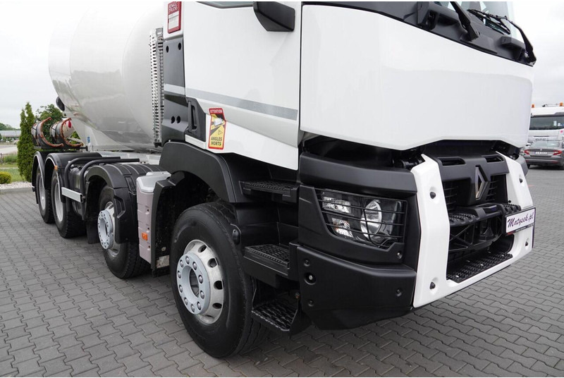 Renault T 460 / 8X4 / BETONOMIESZARKA / GRUSZKA 9M3 / IMER / ALUFELGI / - Betonmixer: afbeelding 5 Renault T 460 / 8X4 / BETONOMIESZARKA / GRUSZKA 9M3 / IMER / ALUFELGI / - Betonmixer: afbeelding 5