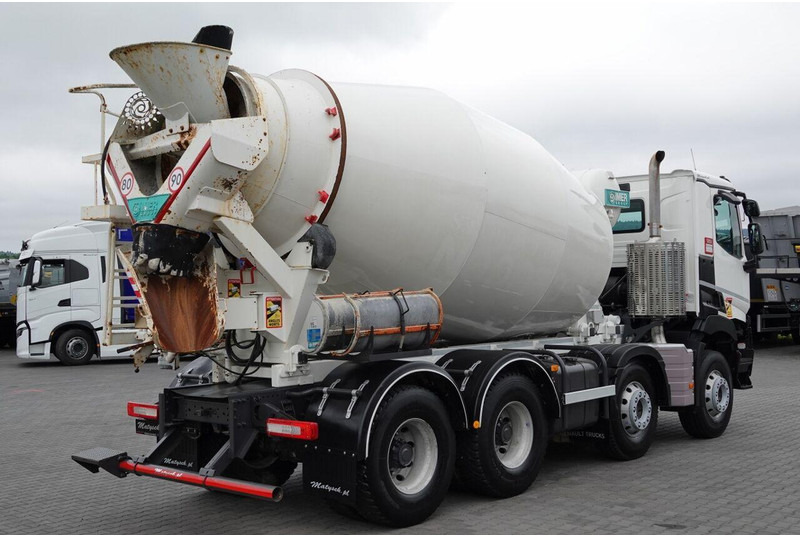 Renault T 460 / 8X4 / BETONOMIESZARKA / GRUSZKA 9M3 / IMER / ALUFELGI / - Betonmixer: afbeelding 4 Renault T 460 / 8X4 / BETONOMIESZARKA / GRUSZKA 9M3 / IMER / ALUFELGI / - Betonmixer: afbeelding 4
