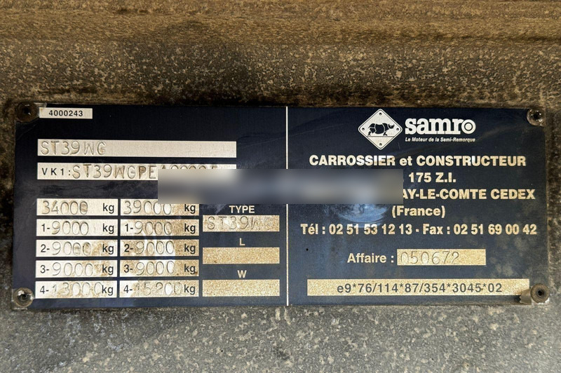 Koelwagen oplegger Samro DOPPELSTOCK Mit Vector 1850Mt Bis -30°C: afbeelding 18 Koelwagen oplegger Samro DOPPELSTOCK Mit Vector 1850Mt Bis -30°C: afbeelding 18