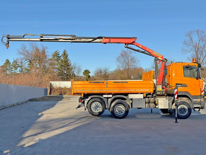 Scania G 360 * KIPPER 4,60m * PALFINGER PK 11002/ 4x4 - Kipper vrachtwagen, Kraanwagen: afbeelding 5 Scania G 360 * KIPPER 4,60m * PALFINGER PK 11002/ 4x4 - Kipper vrachtwagen, Kraanwagen: afbeelding 5