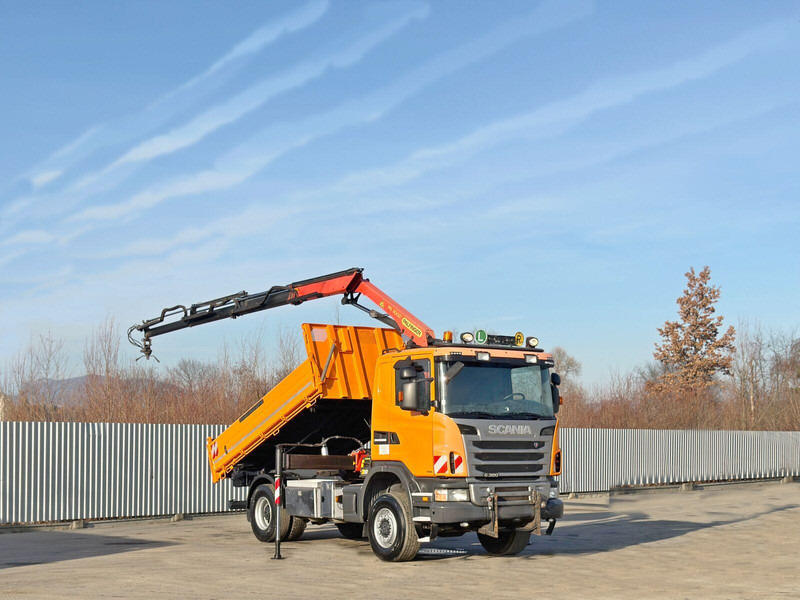 Scania G 360 - Kipper vrachtwagen, Kraanwagen: afbeelding 2 Scania G 360 - Kipper vrachtwagen, Kraanwagen: afbeelding 2