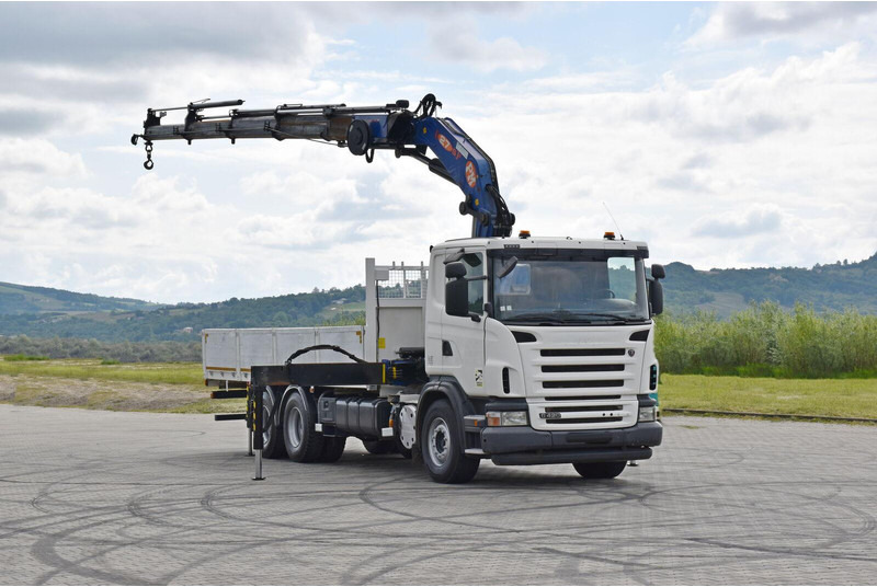 Scania G 420 - Vrachtwagen met open laadbak, Kraanwagen: afbeelding 2 Scania G 420 - Vrachtwagen met open laadbak, Kraanwagen: afbeelding 2