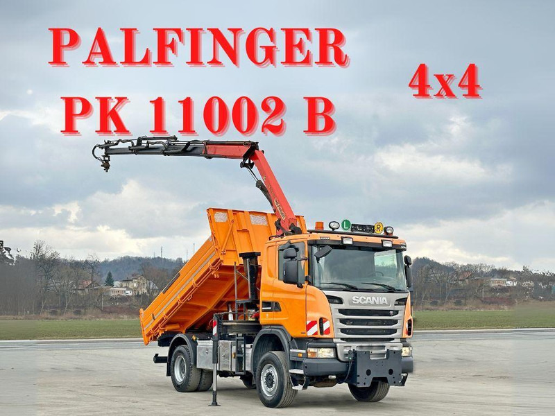 Scania G360 Kipper 4,10m *PK 11002 B + FUNK *4x4 - Kipper vrachtwagen, Kraanwagen: afbeelding 1 Scania G360 Kipper 4,10m *PK 11002 B + FUNK *4x4 - Kipper vrachtwagen, Kraanwagen: afbeelding 1