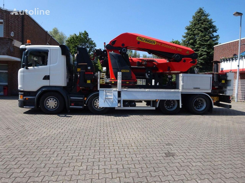 Scania G410 - Flatbed+crane - Vrachtwagen met open laadbak, Kraanwagen: afbeelding 2 Scania G410 - Flatbed+crane - Vrachtwagen met open laadbak, Kraanwagen: afbeelding 2