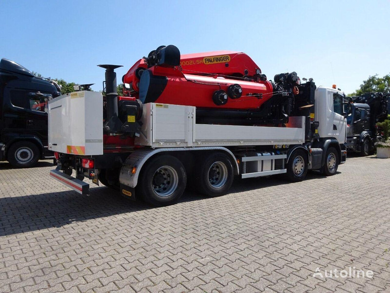 Scania G410 - Flatbed+crane - Vrachtwagen met open laadbak, Kraanwagen: afbeelding 4 Scania G410 - Flatbed+crane - Vrachtwagen met open laadbak, Kraanwagen: afbeelding 4