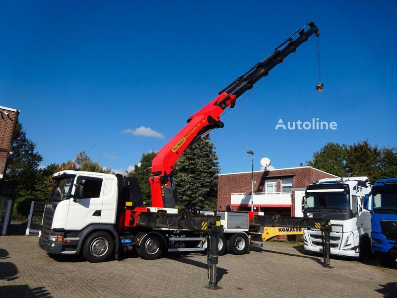 Scania G410 - Flatbed+crane - Vrachtwagen met open laadbak, Kraanwagen: afbeelding 5 Scania G410 - Flatbed+crane - Vrachtwagen met open laadbak, Kraanwagen: afbeelding 5