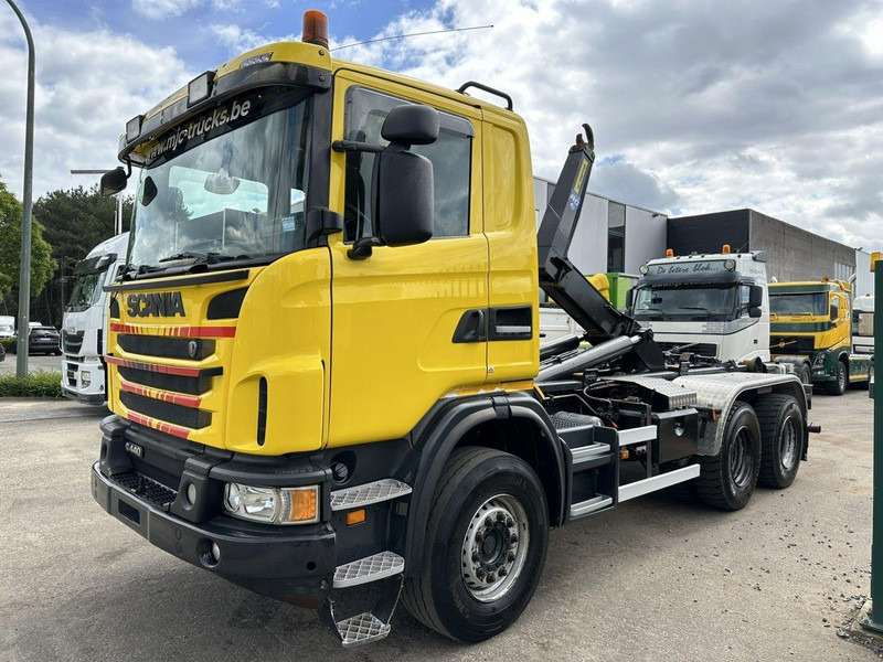Scania G440 6x4 20T MARREL HOOKLIFT - RETARDER - STEEL - Vrachtwagen met open laadbak, Kraanwagen: afbeelding 1 Scania G440 6x4 20T MARREL HOOKLIFT - RETARDER - STEEL - Vrachtwagen met open laadbak, Kraanwagen: afbeelding 1
