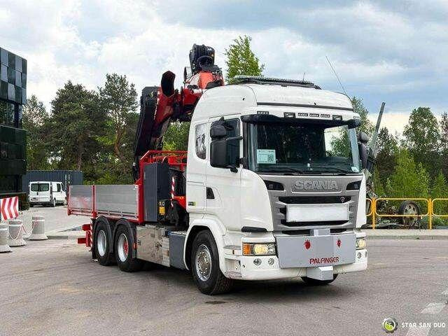 Scania G490 6x2 Palfinger PK 53002 SH Fly Jib Basket - Vrachtwagen met open laadbak, Kraanwagen: afbeelding 4 Scania G490 6x2 Palfinger PK 53002 SH Fly Jib Basket - Vrachtwagen met open laadbak, Kraanwagen: afbeelding 4