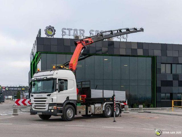 Scania P400 6x2 PALFINGER PK 26002 EH HDS Crane Kiper - Kipper vrachtwagen, Kraanwagen: afbeelding 1 Scania P400 6x2 PALFINGER PK 26002 EH HDS Crane Kiper - Kipper vrachtwagen, Kraanwagen: afbeelding 1