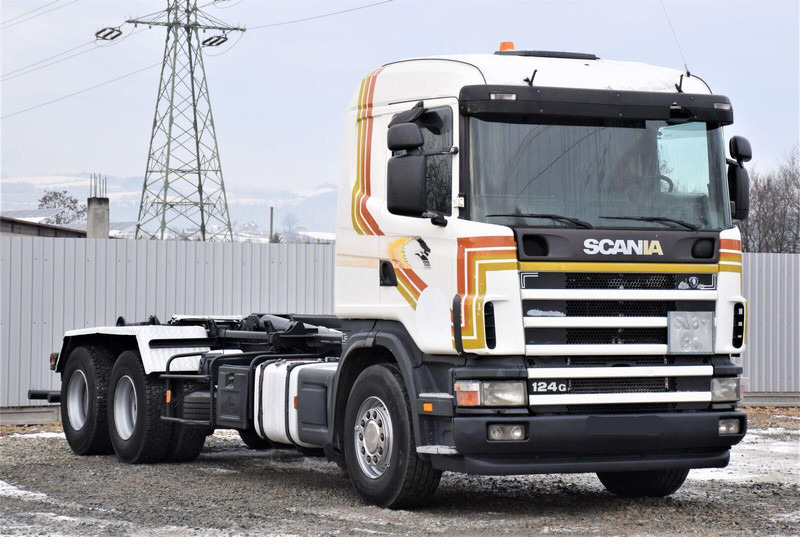 Scania R124 470 Abrollkipper * 6x2 * Motor Problem - Haakarmsysteem vrachtwagen: afbeelding 3 Scania R124 470 Abrollkipper * 6x2 * Motor Problem - Haakarmsysteem vrachtwagen: afbeelding 3