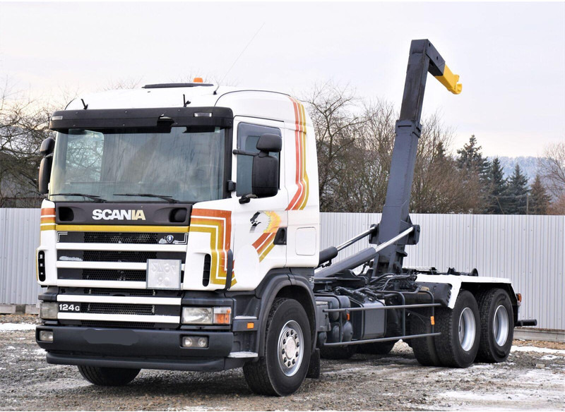 Scania R124 470 Abrollkipper * 6x2 * Motor Problem - Haakarmsysteem vrachtwagen: afbeelding 2 Scania R124 470 Abrollkipper * 6x2 * Motor Problem - Haakarmsysteem vrachtwagen: afbeelding 2