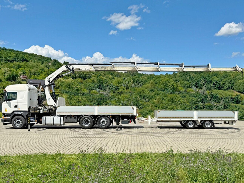 Scania R440 * HIAB 422 E-6 HIPRO + FUNK + Anhänger!*TOP - Vrachtwagen met open laadbak, Kraanwagen: afbeelding 5 Scania R440 * HIAB 422 E-6 HIPRO + FUNK + Anhänger!*TOP - Vrachtwagen met open laadbak, Kraanwagen: afbeelding 5