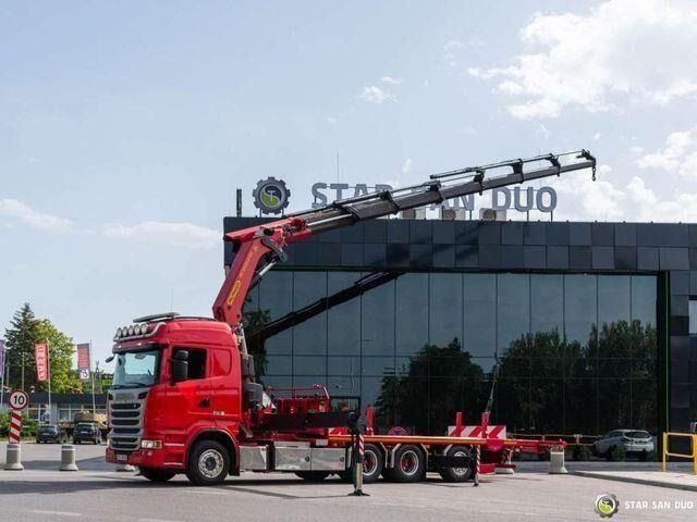 Scania R450 8x4 Palfinger PK 65002 SH HDS Crane - Vrachtwagen met open laadbak, Kraanwagen: afbeelding 4 Scania R450 8x4 Palfinger PK 65002 SH HDS Crane - Vrachtwagen met open laadbak, Kraanwagen: afbeelding 4