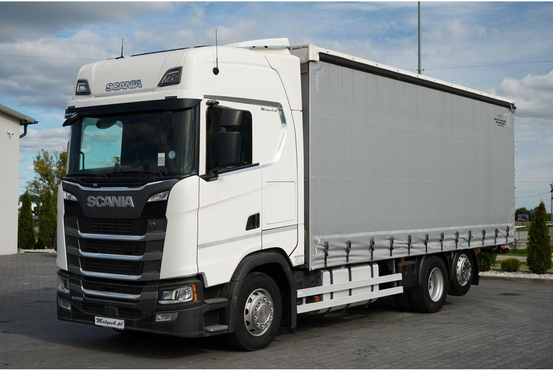 Scania S 450 / SOLÓWKA / 6X2 / OŚ PODNOSZONA / 2019 / - Schuifzeilen vrachtwagen: afbeelding 4 Scania S 450 / SOLÓWKA / 6X2 / OŚ PODNOSZONA / 2019 / - Schuifzeilen vrachtwagen: afbeelding 4
