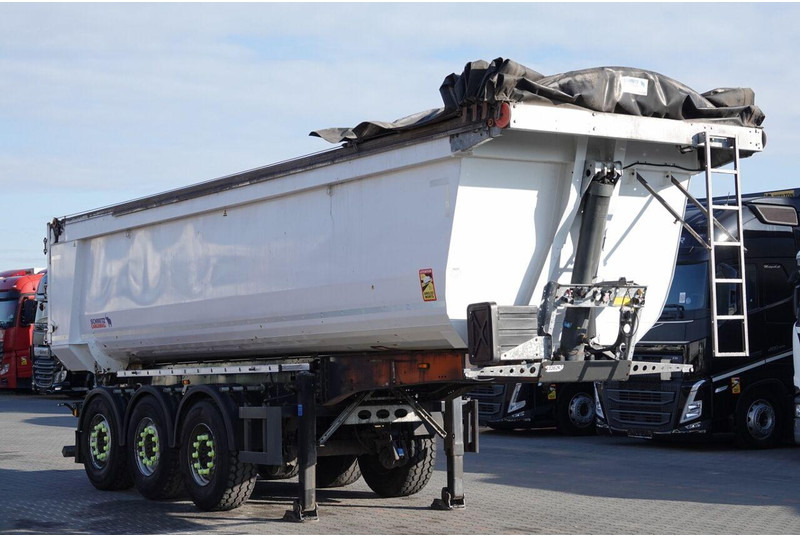 Schmitz Cargobull WYWROTKA 30 m3 / STALOWA / RYNNA WANNA HP / OŚ PODNOSZONAWYWROTK - Kipper oplegger: afbeelding 1 Schmitz Cargobull WYWROTKA 30 m3 / STALOWA / RYNNA WANNA HP / OŚ PODNOSZONAWYWROTK - Kipper oplegger: afbeelding 1