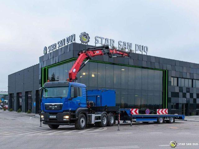 MAN TGS 26.400 6x4 HMF 3722 Fly Crane Kran Semitrai - Trekker: afbeelding 1 MAN TGS 26.400 6x4 HMF 3722 Fly Crane Kran Semitrai - Trekker: afbeelding 1