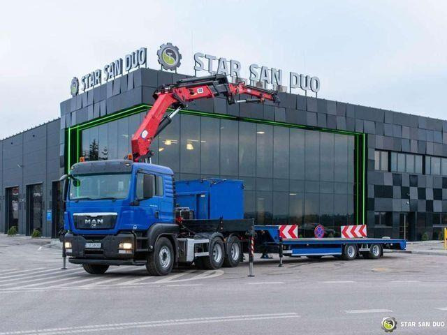 MAN TGS 26.400 6x4 HMF 3722 Fly Crane Kran Semitrai - Trekker: afbeelding 2 MAN TGS 26.400 6x4 HMF 3722 Fly Crane Kran Semitrai - Trekker: afbeelding 2