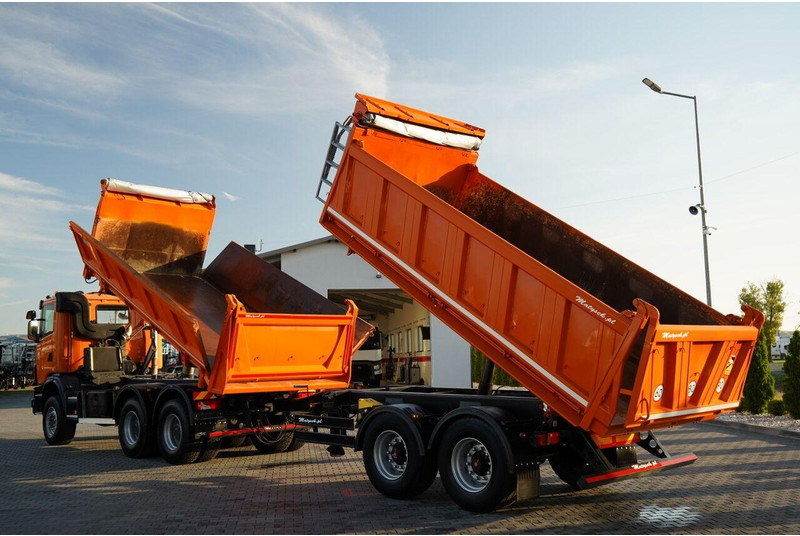 Scania G 440 / 6x6 / ZESTAW / WYWROTKA TRZY-STRONNA / 2X HYDROBURTA /PR - Trekker: afbeelding 4 Scania G 440 / 6x6 / ZESTAW / WYWROTKA TRZY-STRONNA / 2X HYDROBURTA /PR - Trekker: afbeelding 4