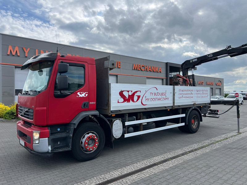 Volvo FE 320 FLATBED CRANE KRAN HDS HIAB 122B-2 DUO - Vrachtwagen met open laadbak, Kraanwagen: afbeelding 2 Volvo FE 320 FLATBED CRANE KRAN HDS HIAB 122B-2 DUO - Vrachtwagen met open laadbak, Kraanwagen: afbeelding 2
