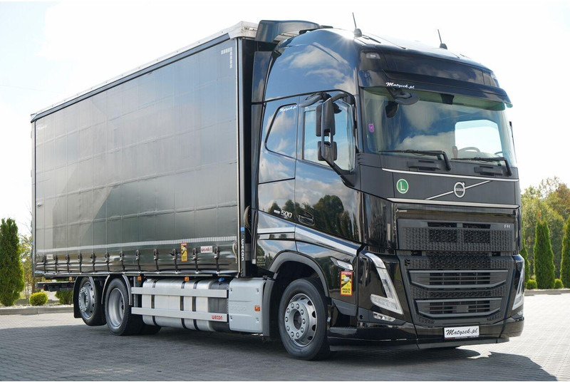 Volvo FH 500 / I-SAVE / TANDEM PRZEJAZDOWY / 2023 / KLIMA POSTOJOWA / - Schuifzeilen vrachtwagen: afbeelding 1 Volvo FH 500 / I-SAVE / TANDEM PRZEJAZDOWY / 2023 / KLIMA POSTOJOWA / - Schuifzeilen vrachtwagen: afbeelding 1