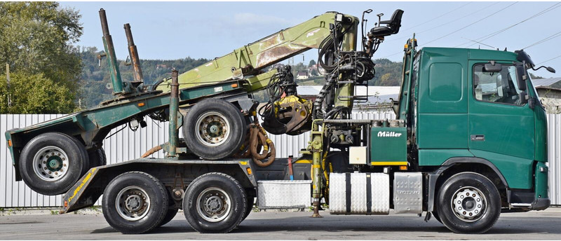 Volvo FH 500 * LOGLIFT F251 S80A + Anhänger /6x4 - Houttransport, Kraanwagen: afbeelding 4 Volvo FH 500 * LOGLIFT F251 S80A + Anhänger /6x4 - Houttransport, Kraanwagen: afbeelding 4