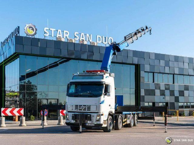 Volvo FH480 8x2 HMF 6020-OK6 Kran Crane 2016 - Vrachtwagen met open laadbak, Kraanwagen: afbeelding 1 Volvo FH480 8x2 HMF 6020-OK6 Kran Crane 2016 - Vrachtwagen met open laadbak, Kraanwagen: afbeelding 1