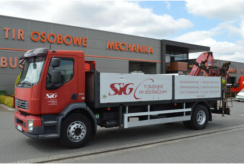 Volvo FL 18.280 Pallet Forks Rotator "22.5 5300 kg HDS AT - Vrachtwagen met open laadbak, Kraanwagen: afbeelding 2 Volvo FL 18.280 Pallet Forks Rotator "22.5 5300 kg HDS AT - Vrachtwagen met open laadbak, Kraanwagen: afbeelding 2