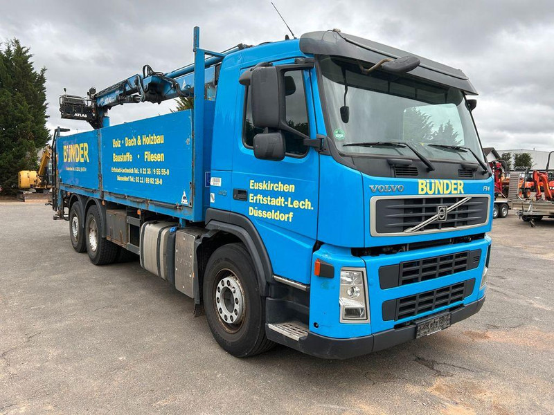 Volvo FM 410 Pritsche mit Kran - Vrachtwagen met open laadbak, Kraanwagen: afbeelding 1 Volvo FM 410 Pritsche mit Kran - Vrachtwagen met open laadbak, Kraanwagen: afbeelding 1