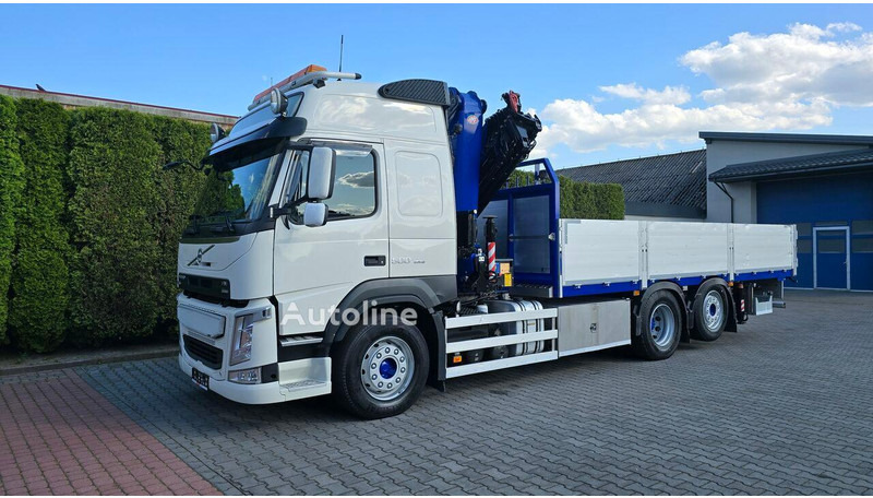Volvo FM 500 - Flatbed+crane 6x2 - Vrachtwagen met open laadbak, Kraanwagen: afbeelding 2 Volvo FM 500 - Flatbed+crane 6x2 - Vrachtwagen met open laadbak, Kraanwagen: afbeelding 2