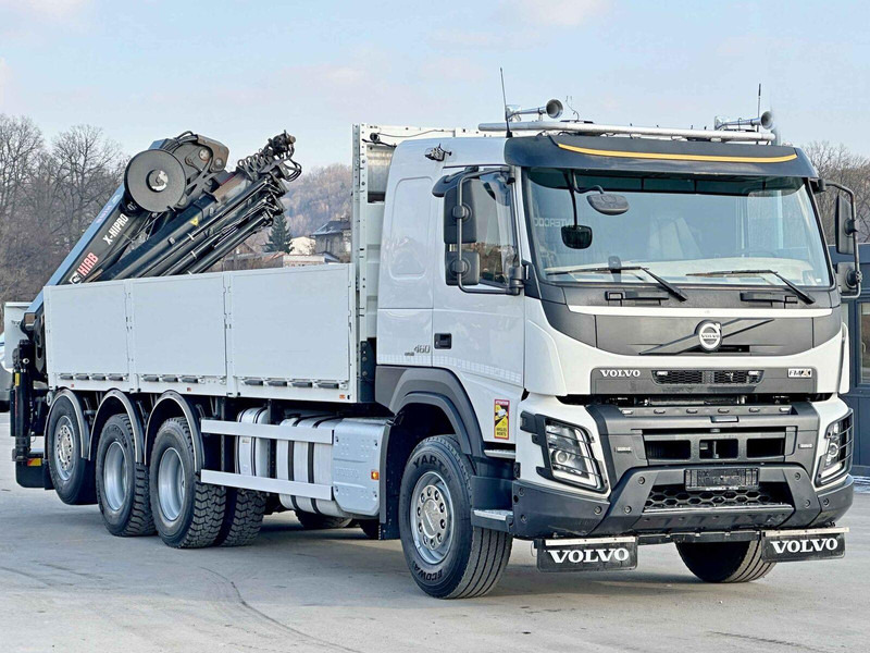 Volvo FMX 460 HIAB X - HIPRO 302 EP - 5 + FUNK/ 8x4 - Vrachtwagen met open laadbak, Kraanwagen: afbeelding 3 Volvo FMX 460 HIAB X - HIPRO 302 EP - 5 + FUNK/ 8x4 - Vrachtwagen met open laadbak, Kraanwagen: afbeelding 3