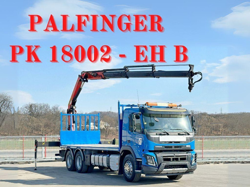 Volvo FMX 500 * PK 18002 - EH B + FUNK/6x4 * TOP - Vrachtwagen met open laadbak, Kraanwagen: afbeelding 1 Volvo FMX 500 * PK 18002 - EH B + FUNK/6x4 * TOP - Vrachtwagen met open laadbak, Kraanwagen: afbeelding 1