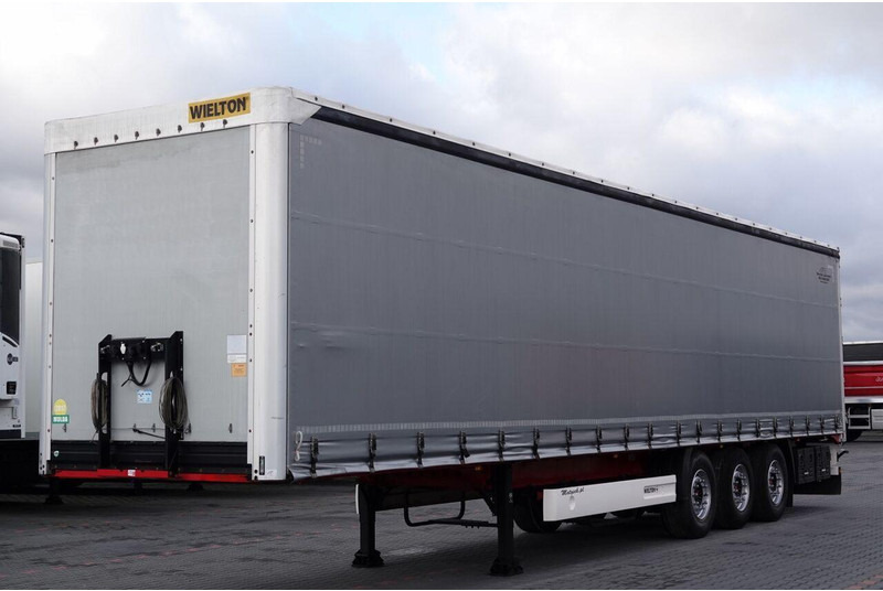 Wielton FIRANKA / MULDA DO STALI - 9 M / 2017 R / OŚ PODNOSZONA / COILM - Schuifzeiloplegger: afbeelding 1 Wielton FIRANKA / MULDA DO STALI - 9 M / 2017 R / OŚ PODNOSZONA / COILM - Schuifzeiloplegger: afbeelding 1