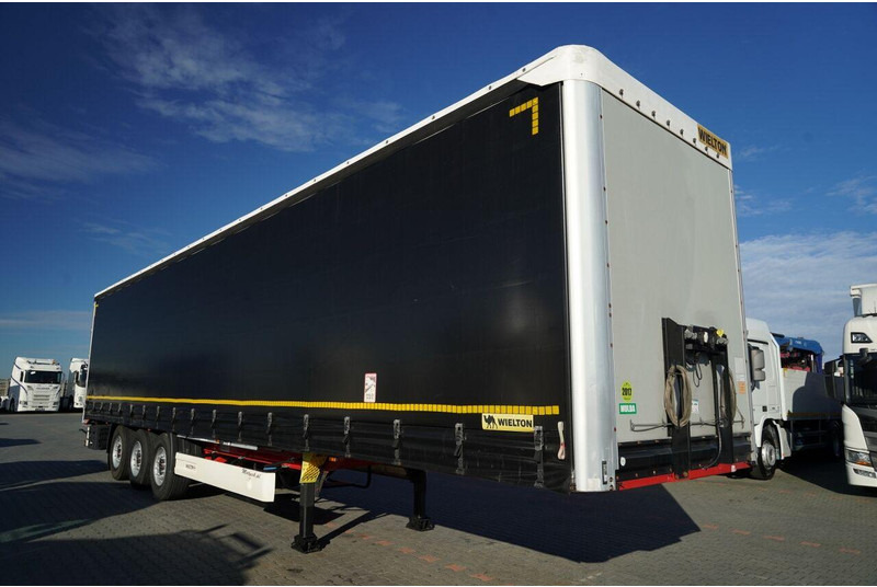 Wielton FIRANKA STANDARD / MULDA DO STALI - 9 M / OŚ PODNOSZONA / SAF / - Schuifzeiloplegger: afbeelding 2 Wielton FIRANKA STANDARD / MULDA DO STALI - 9 M / OŚ PODNOSZONA / SAF / - Schuifzeiloplegger: afbeelding 2