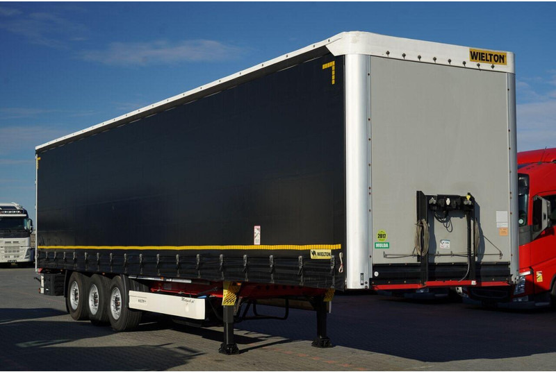 Wielton FIRANKA STANDARD / MULDA DO STALI - 9 M / OŚ PODNOSZONA / SAF / - Schuifzeiloplegger: afbeelding 1 Wielton FIRANKA STANDARD / MULDA DO STALI - 9 M / OŚ PODNOSZONA / SAF / - Schuifzeiloplegger: afbeelding 1