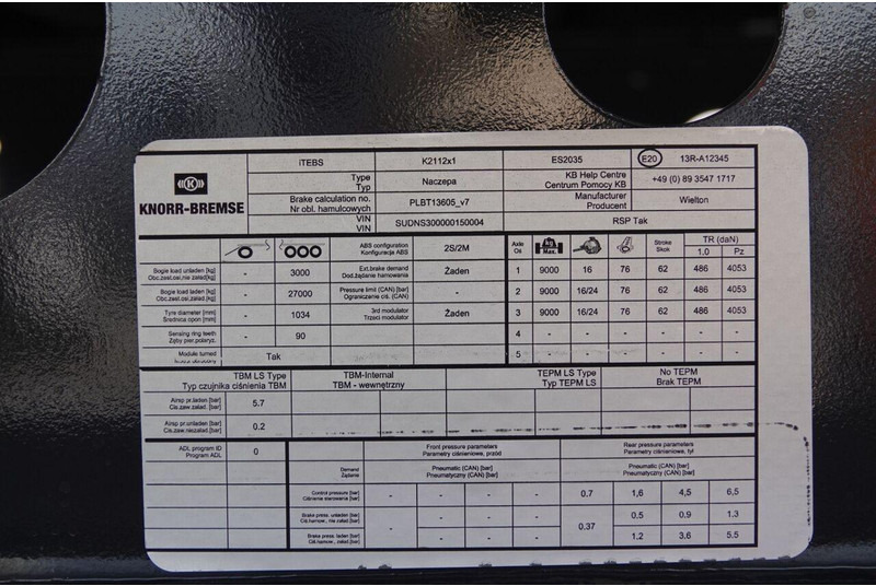 Vlakke/ Open oplegger Wielton: afbeelding 20 Vlakke/ Open oplegger Wielton: afbeelding 20
