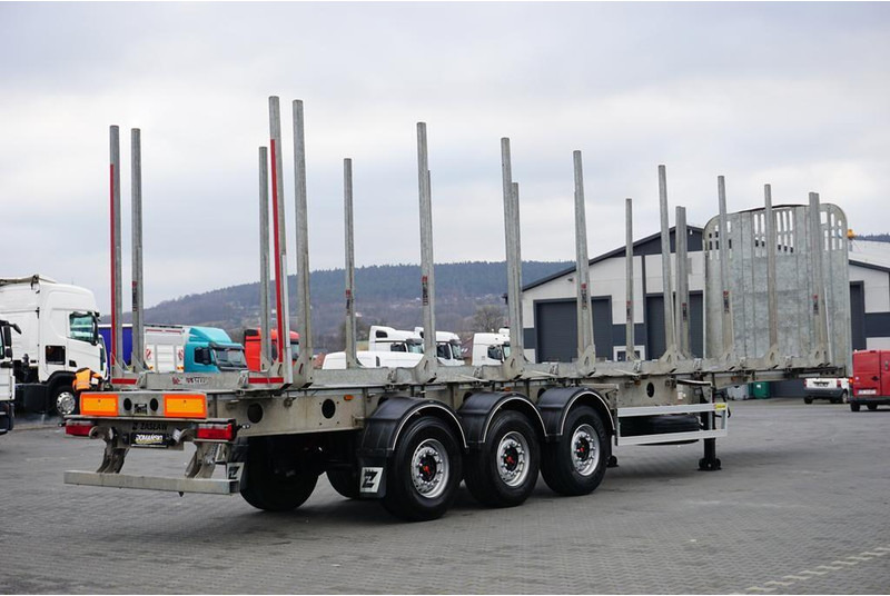 Zaslaw KŁONICOWA / DO DREWNA / WAGA 6 400 KG / OŚ PODNOSZONA - Hout aanhanger: afbeelding 5 Zaslaw KŁONICOWA / DO DREWNA / WAGA 6 400 KG / OŚ PODNOSZONA - Hout aanhanger: afbeelding 5