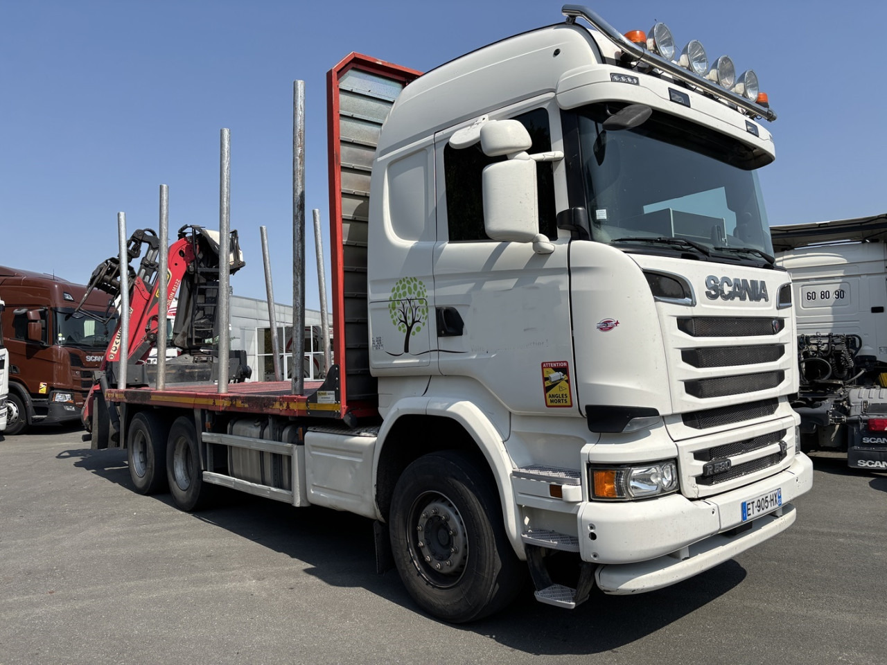 SCANIA R 580 CB6x4HHZ - Chassis vrachtwagen: afbeelding 2 SCANIA R 580 CB6x4HHZ - Chassis vrachtwagen: afbeelding 2