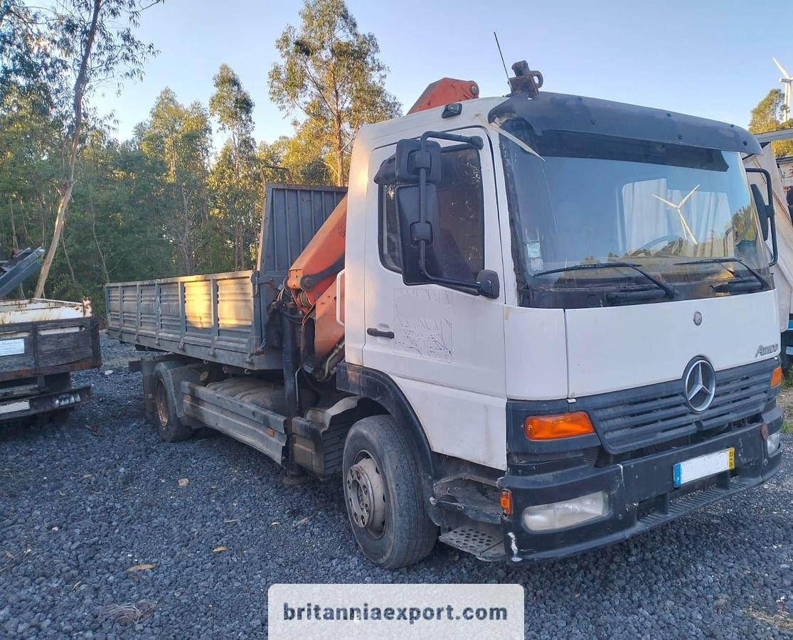 MERCEDES-BENZ Atego 1528 | 15 Ton | with Palfinger PK7501 5.7 Ton Crane - Kipper vrachtwagen: afbeelding 1 MERCEDES-BENZ Atego 1528 | 15 Ton | with Palfinger PK7501 5.7 Ton Crane - Kipper vrachtwagen: afbeelding 1